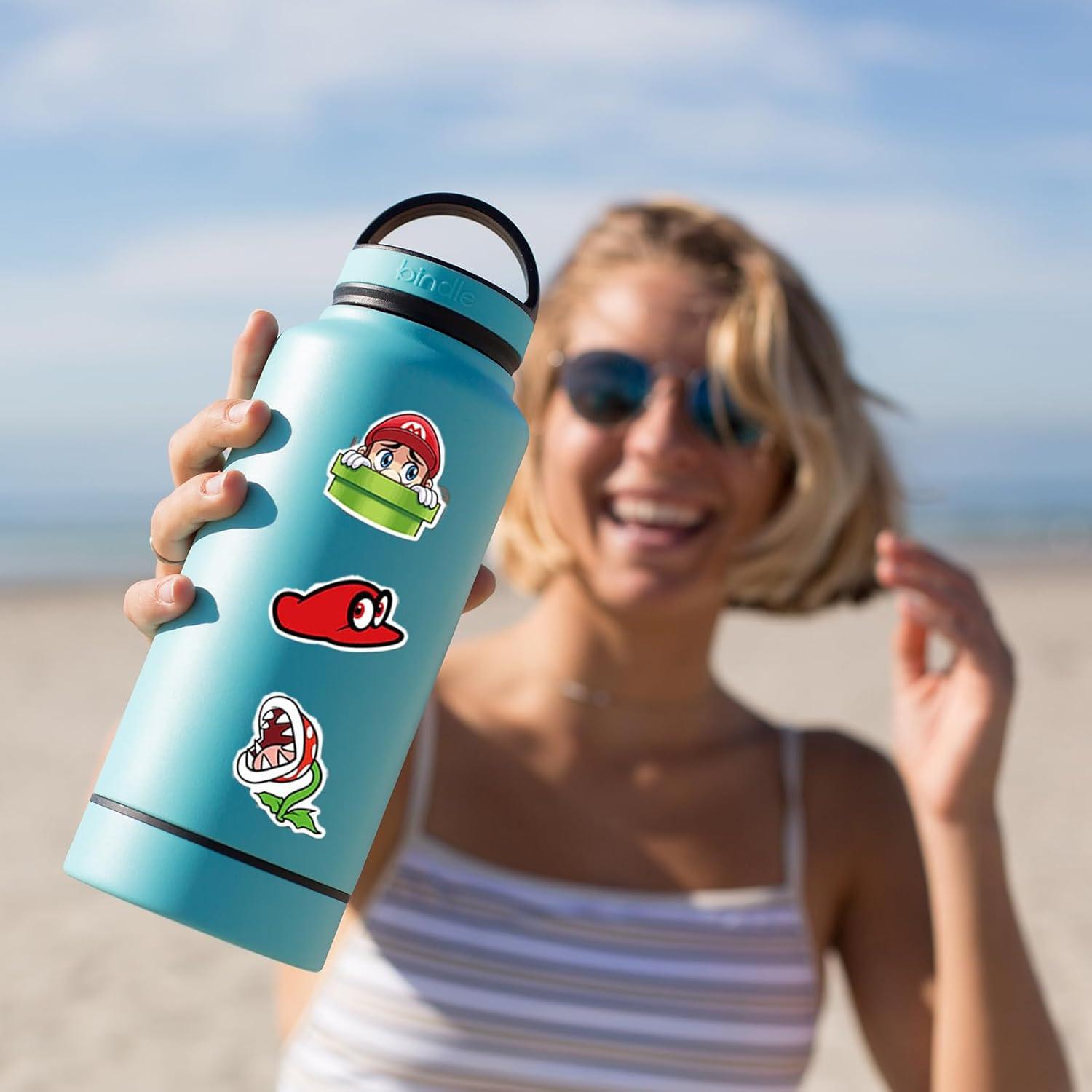 100 Pegatinas de Vinilo Impermeables YONGAI Caricatura