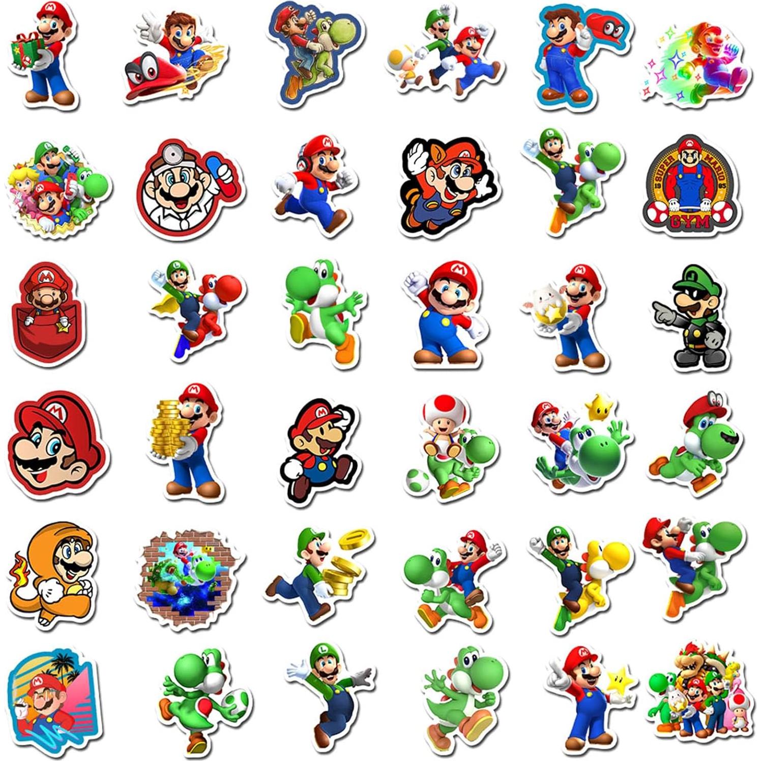 100 Pegatinas de Vinilo Impermeables YONGAI Caricatura