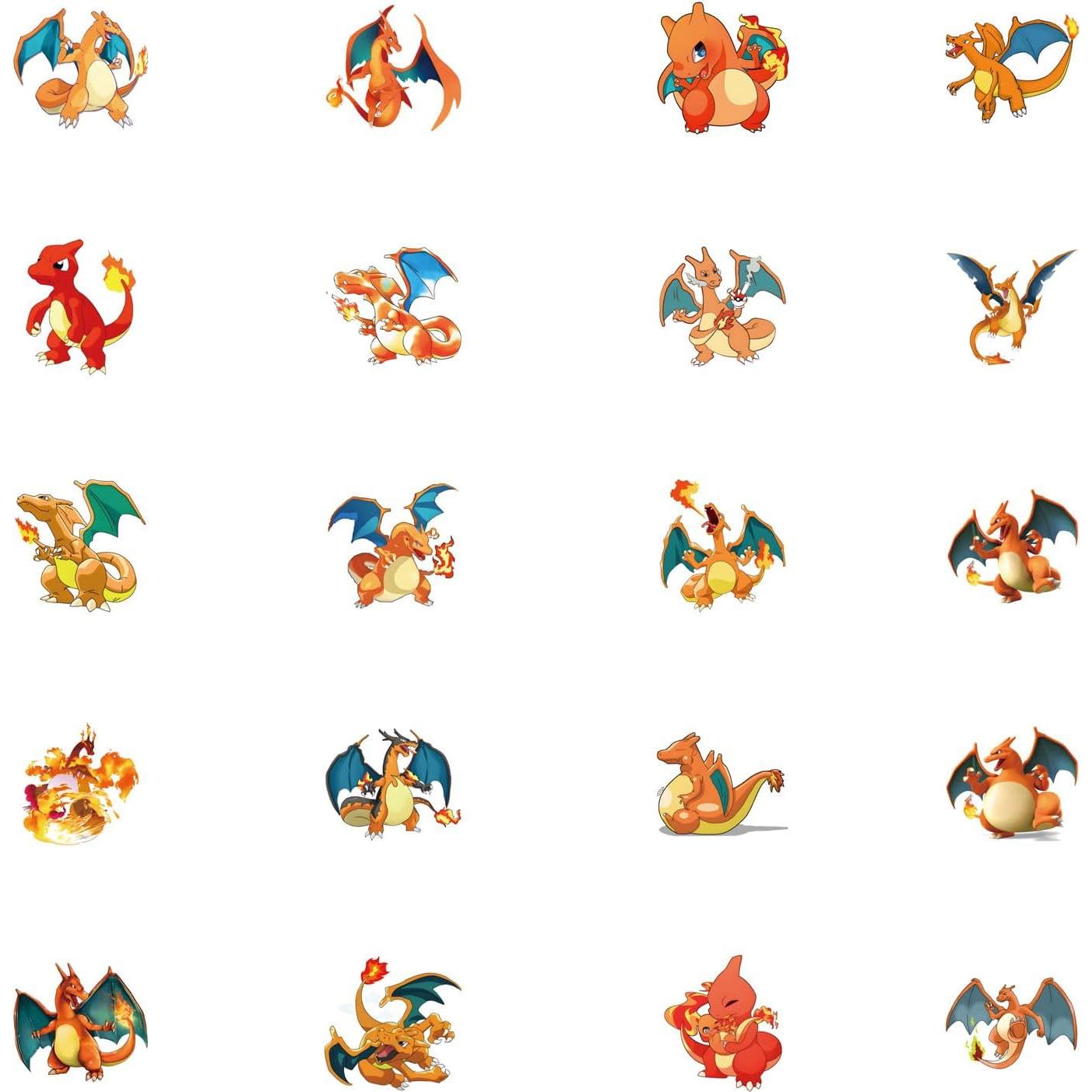 63 Calcomanías de Anime DAWINRK Vinilo Impermeable Rosa