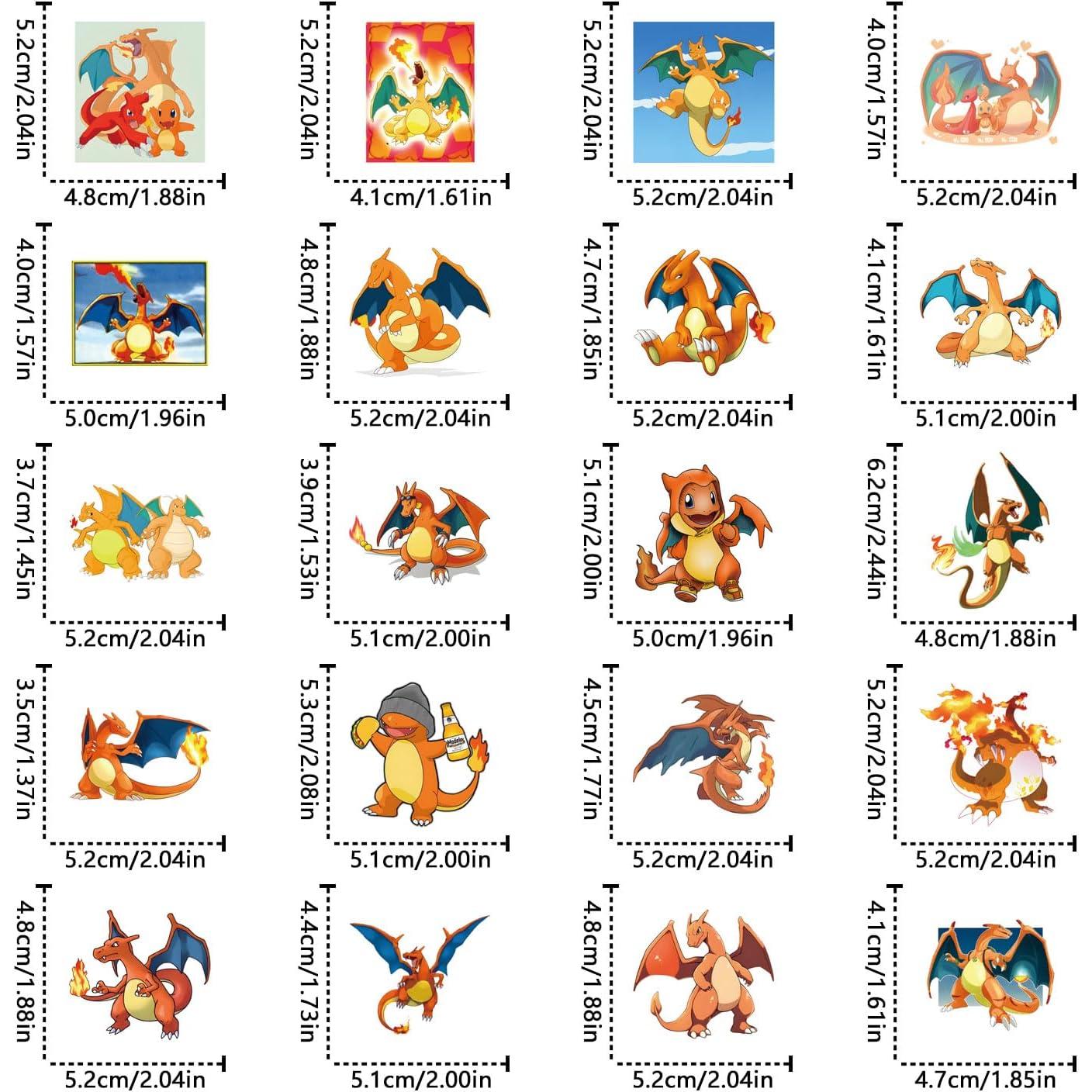 63 Calcomanías de Anime DAWINRK Vinilo Impermeable Rosa