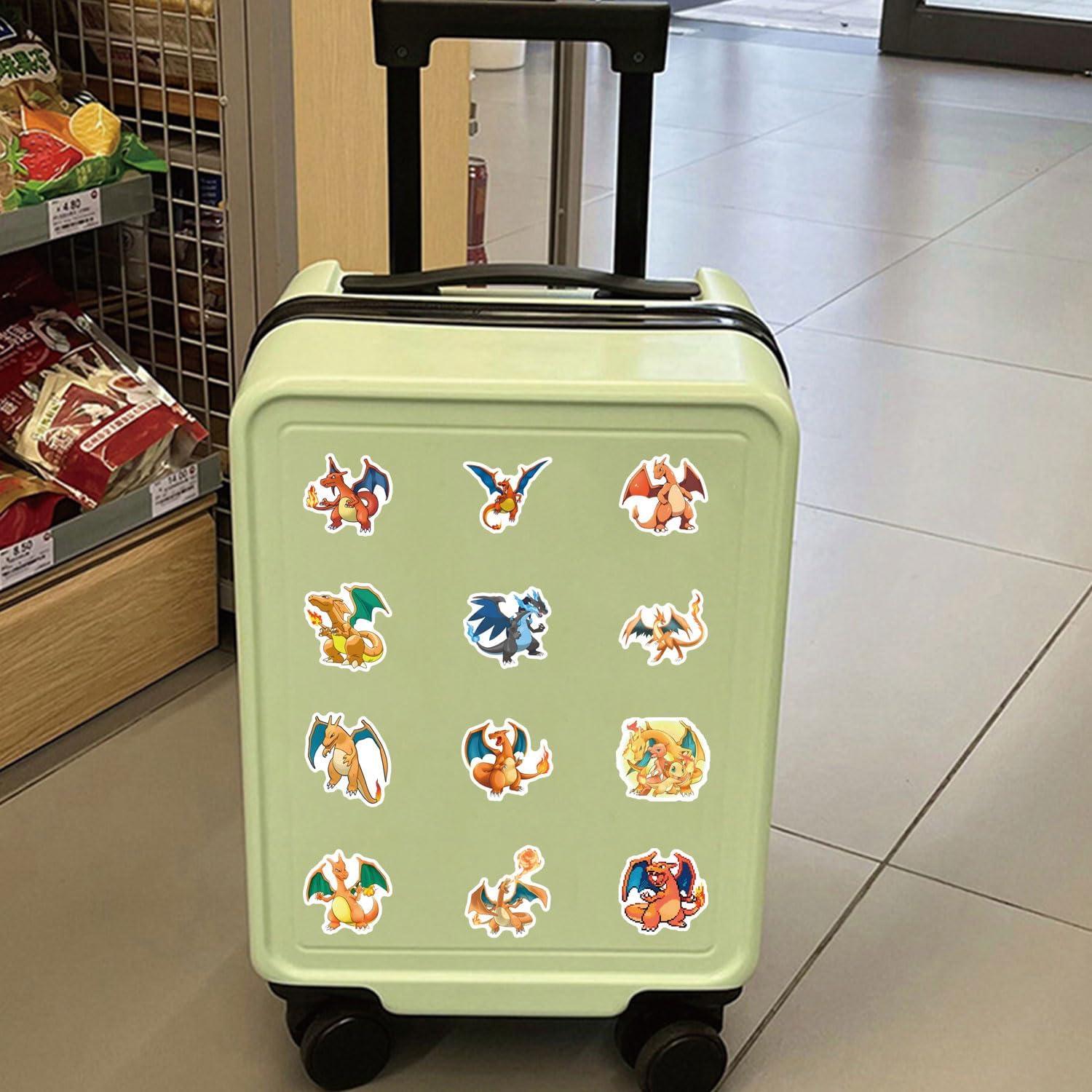 63 Calcomanías de Anime DAWINRK Vinilo Impermeable Rosa