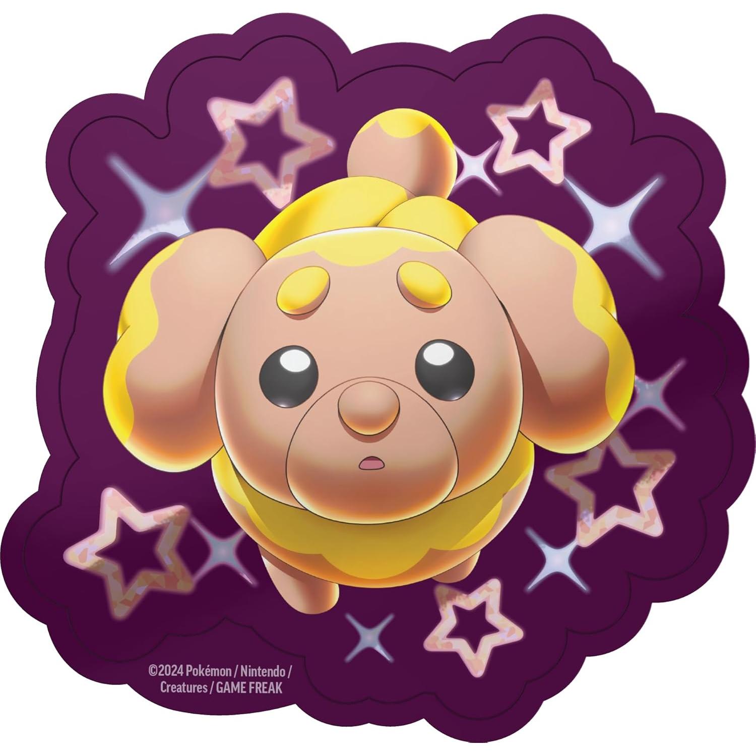 Colección de Stickers Pokémon TCG Fidough Brillante 2023