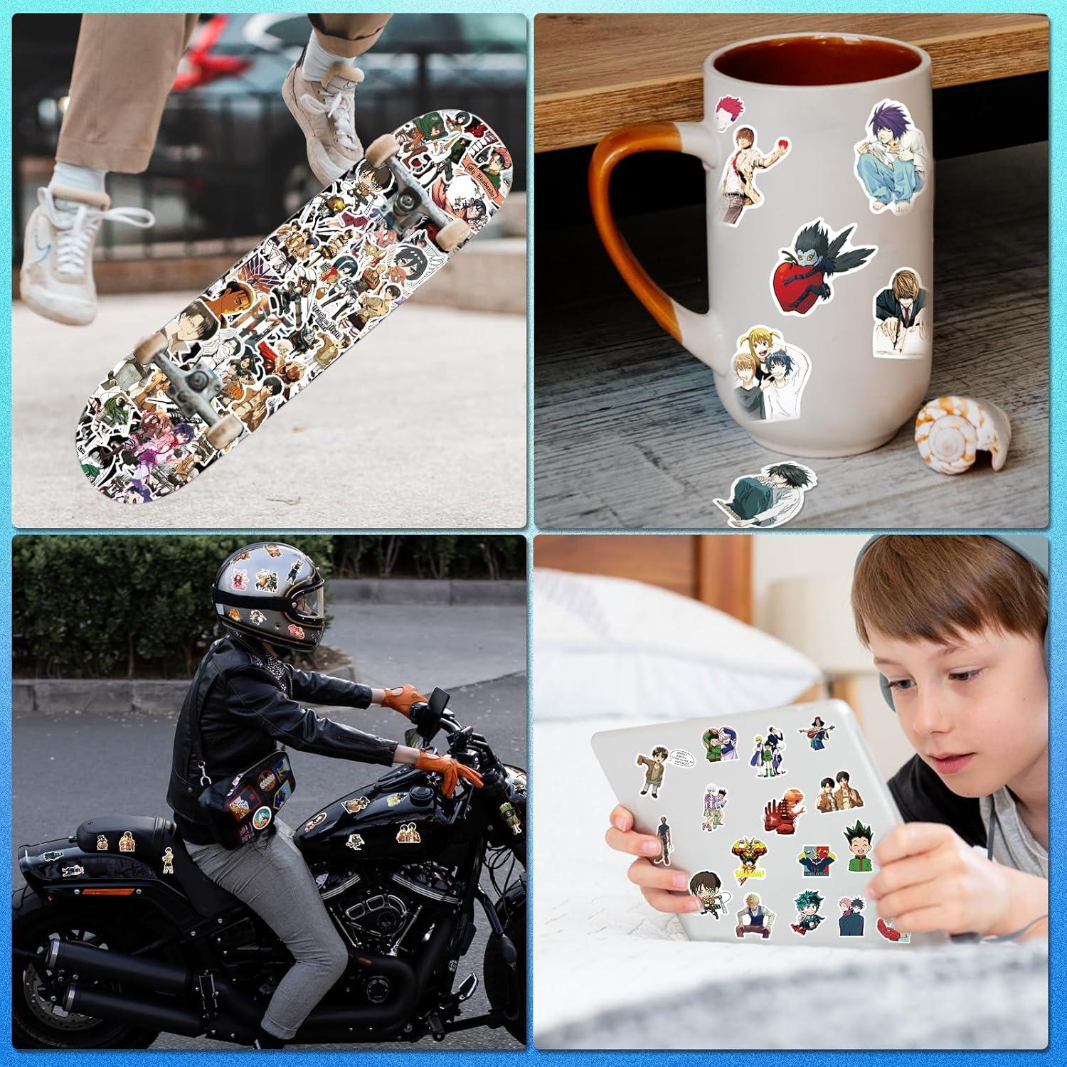 Paquete de 300 Stickers de Anime Arme - Vinilo Impermeable