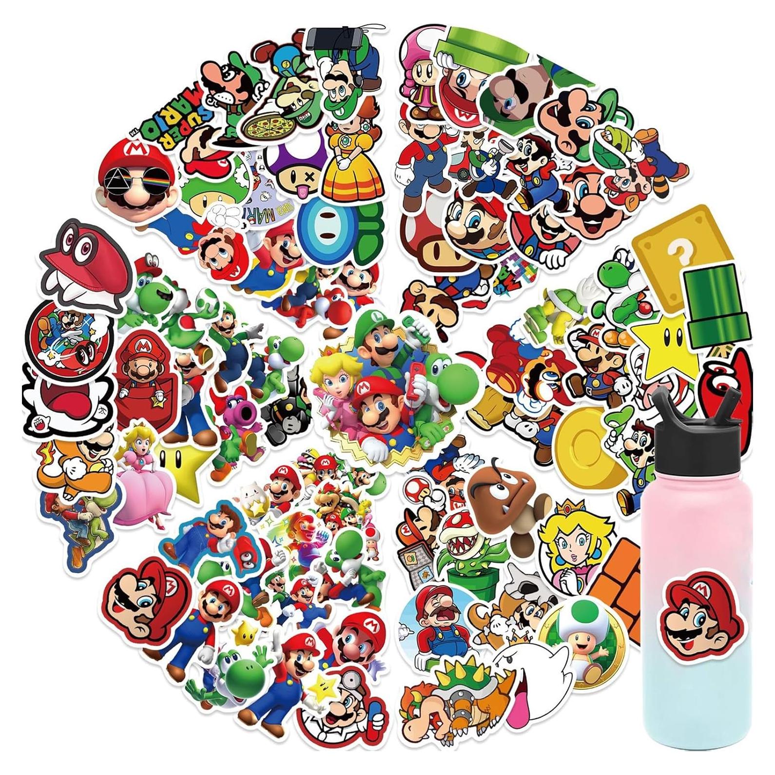 100 Pegatinas de Personajes de Dibujo Animado NineGirl