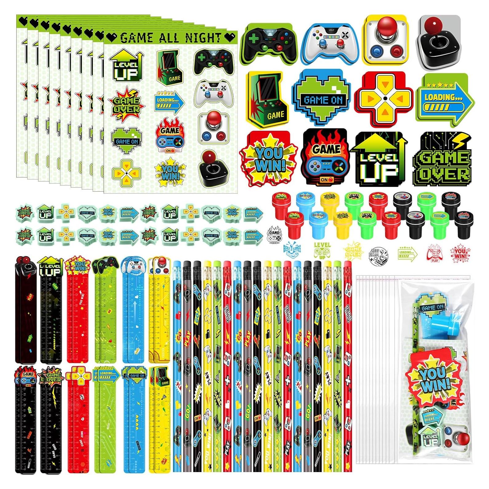 Set de Fiesta de Videojuegos Cholemy 168 Piezas Brillante