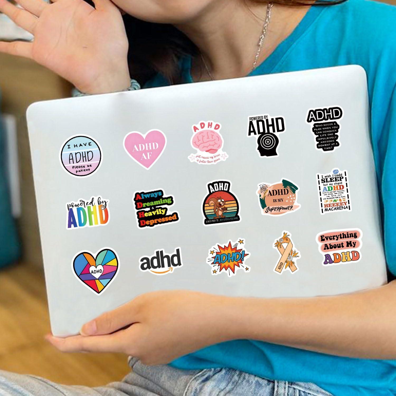 Paquete de 63 Pegatinas JIINGYQ Impermeables para Decorar