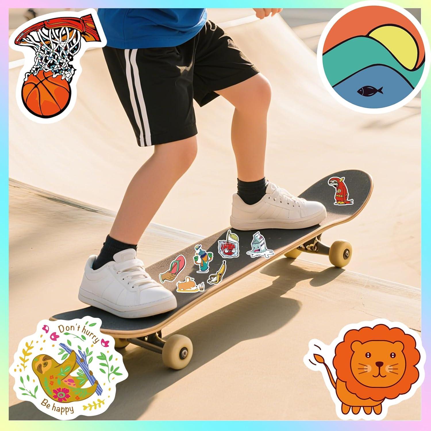 Pegatinas de Caricatura VERKSTAD 200 Pcs Impermeables