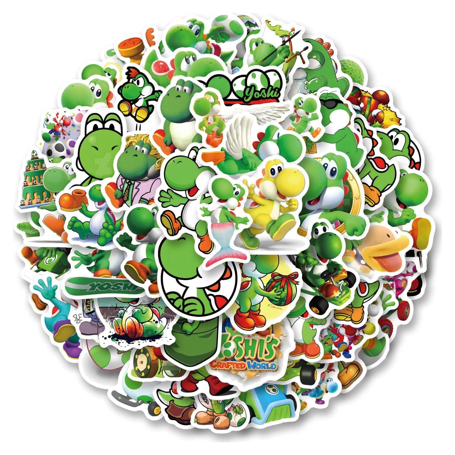 Paquete de 61 Stickers de Caricaturas VOEMPFE Impermeables