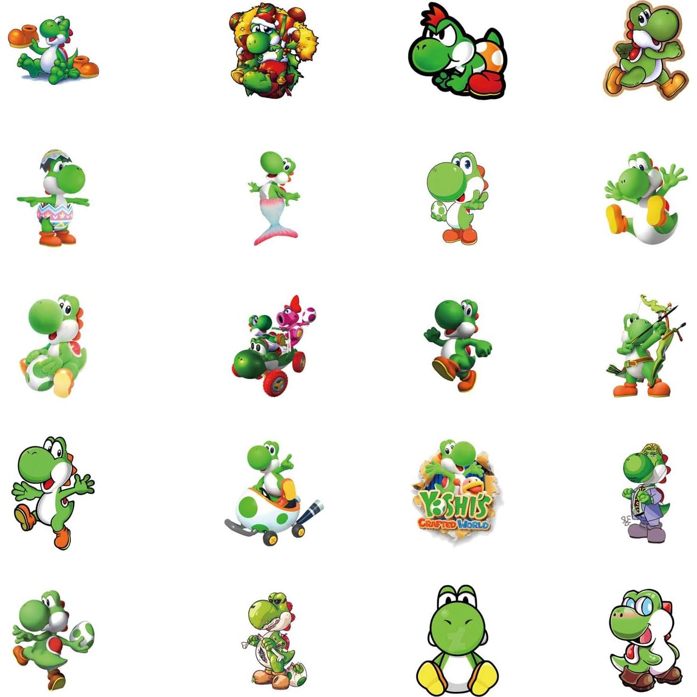 Paquete de 61 Stickers de Caricaturas VOEMPFE Impermeables