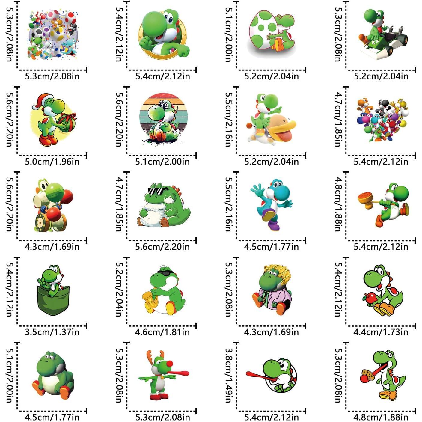 Paquete de 61 Stickers de Caricaturas VOEMPFE Impermeables