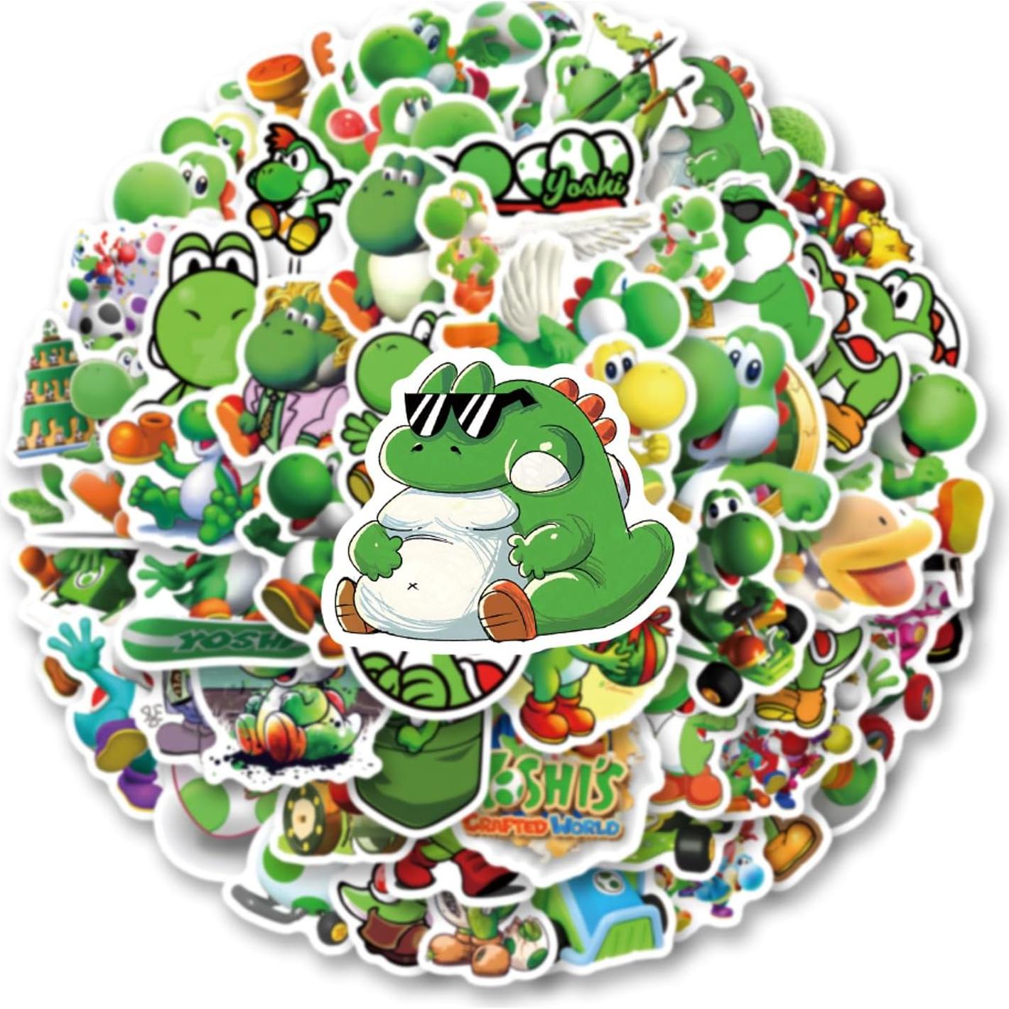 Paquete de 61 Stickers de Caricaturas VOEMPFE Impermeables