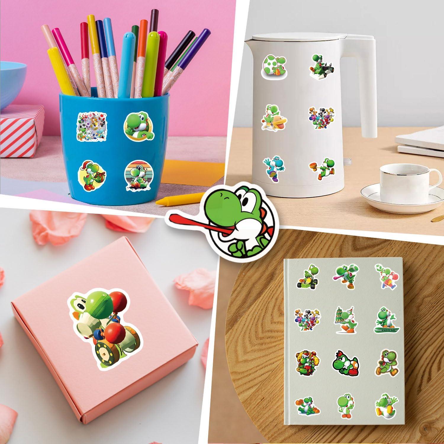 Paquete de 61 Stickers de Caricaturas VOEMPFE Impermeables