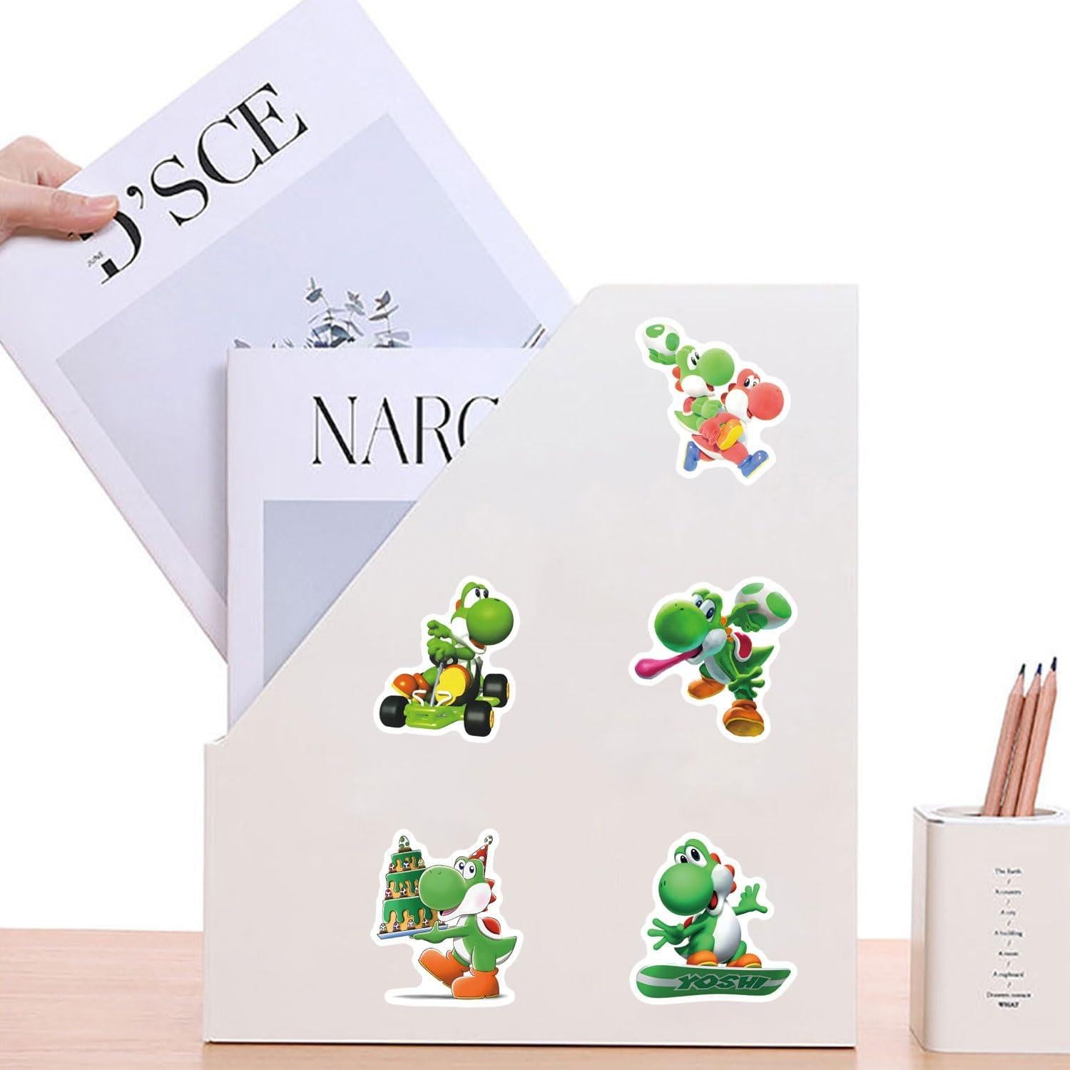 Paquete de 61 Stickers de Caricaturas VOEMPFE Impermeables