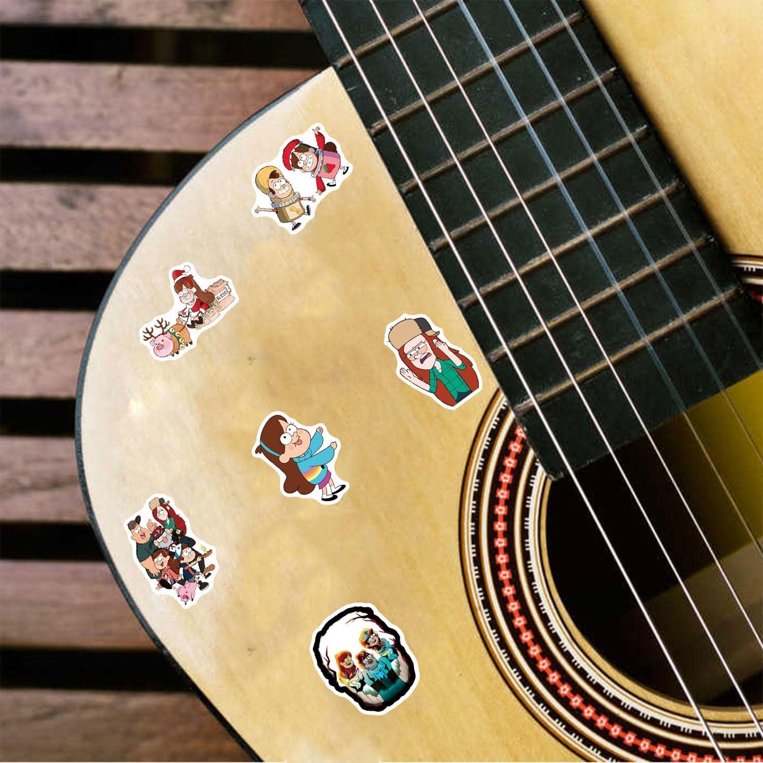 Paquete de 100 pegatinas de vinilo impermeables CEHUIUN