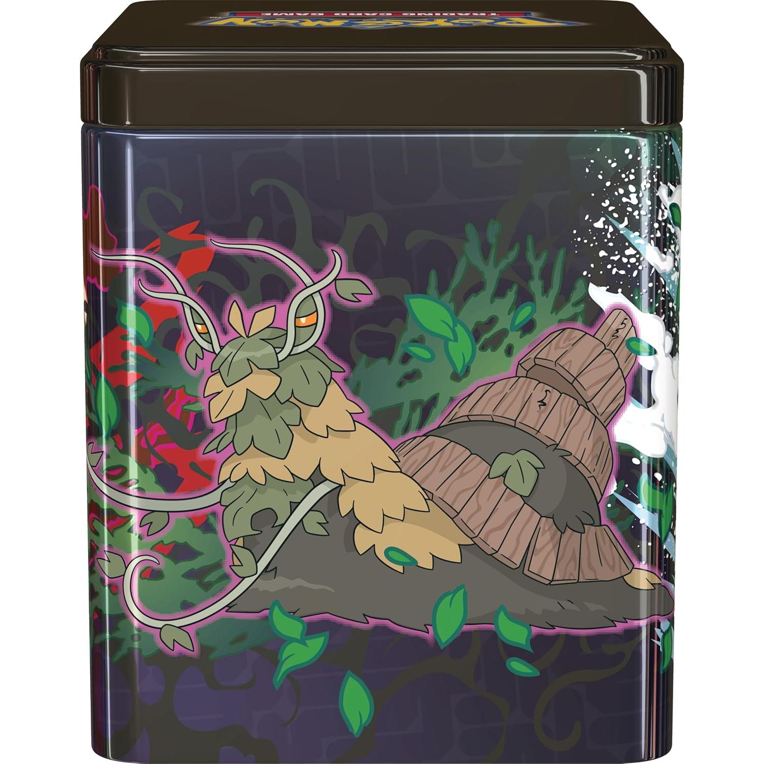 Caja Apilable Pokémon TCG - Tesoros de la Plaga con 3 Paquetes