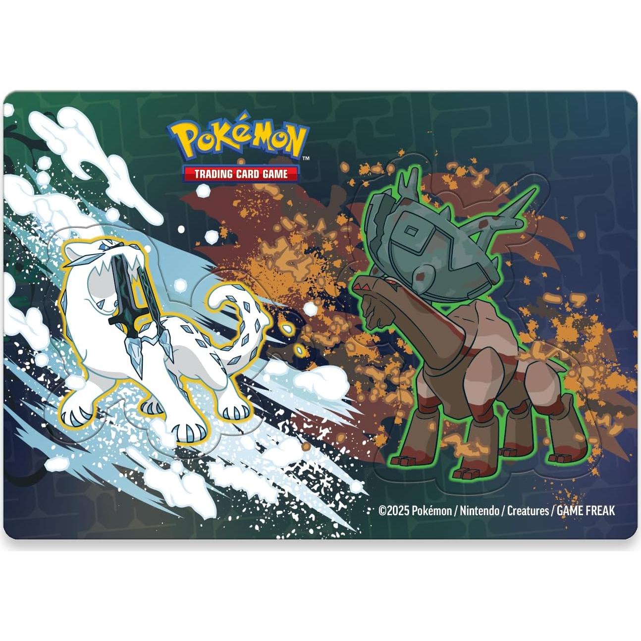 Caja Apilable Pokémon TCG - Tesoros de la Plaga con 3 Paquetes