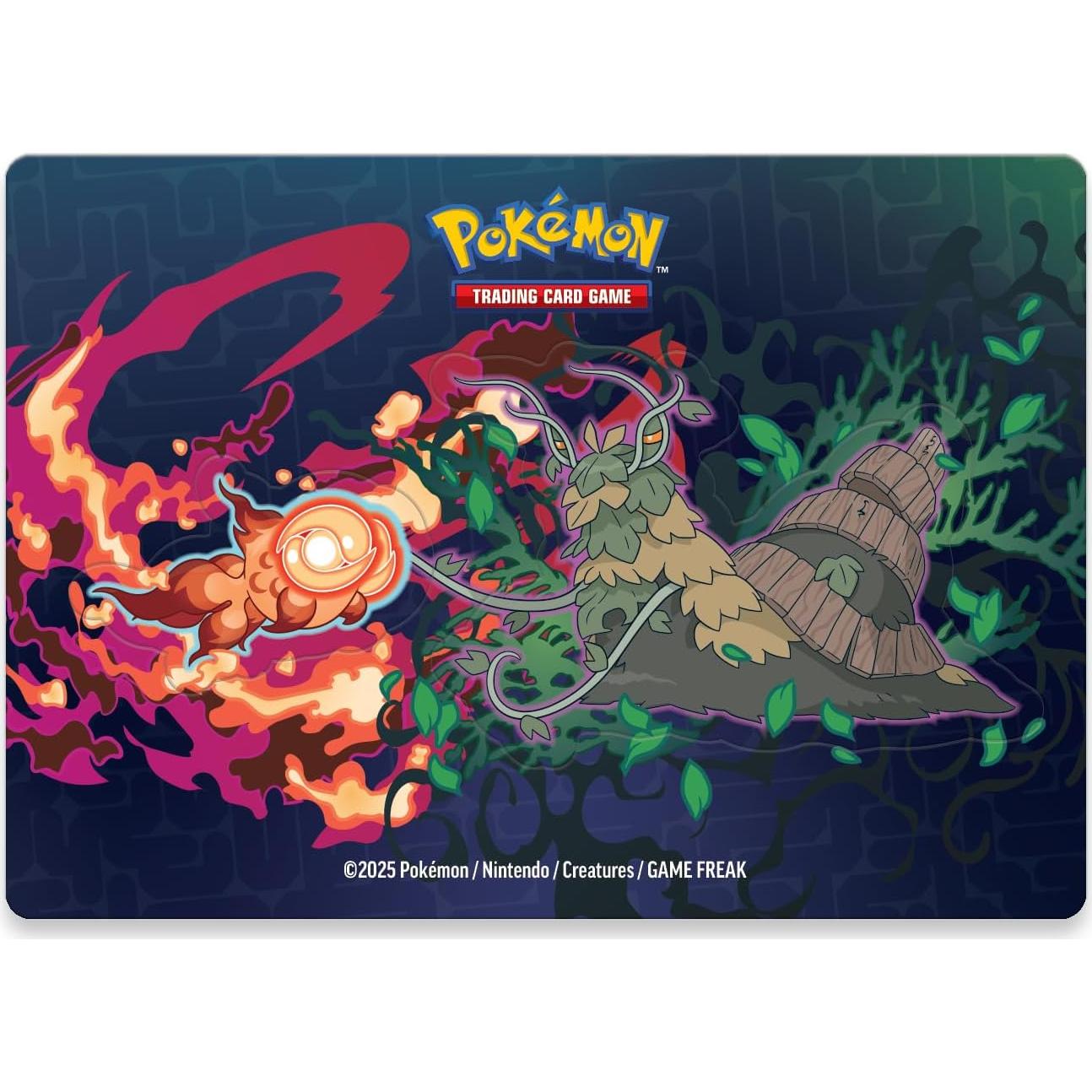 Caja Apilable Pokémon TCG - Tesoros de la Plaga con 3 Paquetes