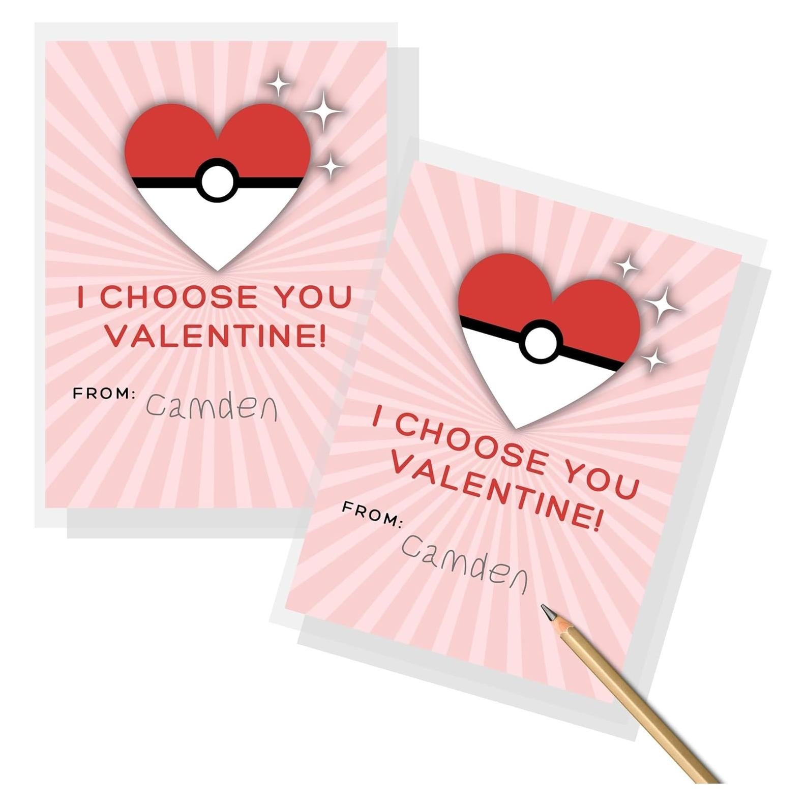 Paquete de 30 Tarjetas de San Valentín Lashicorn 10.8x14 cm