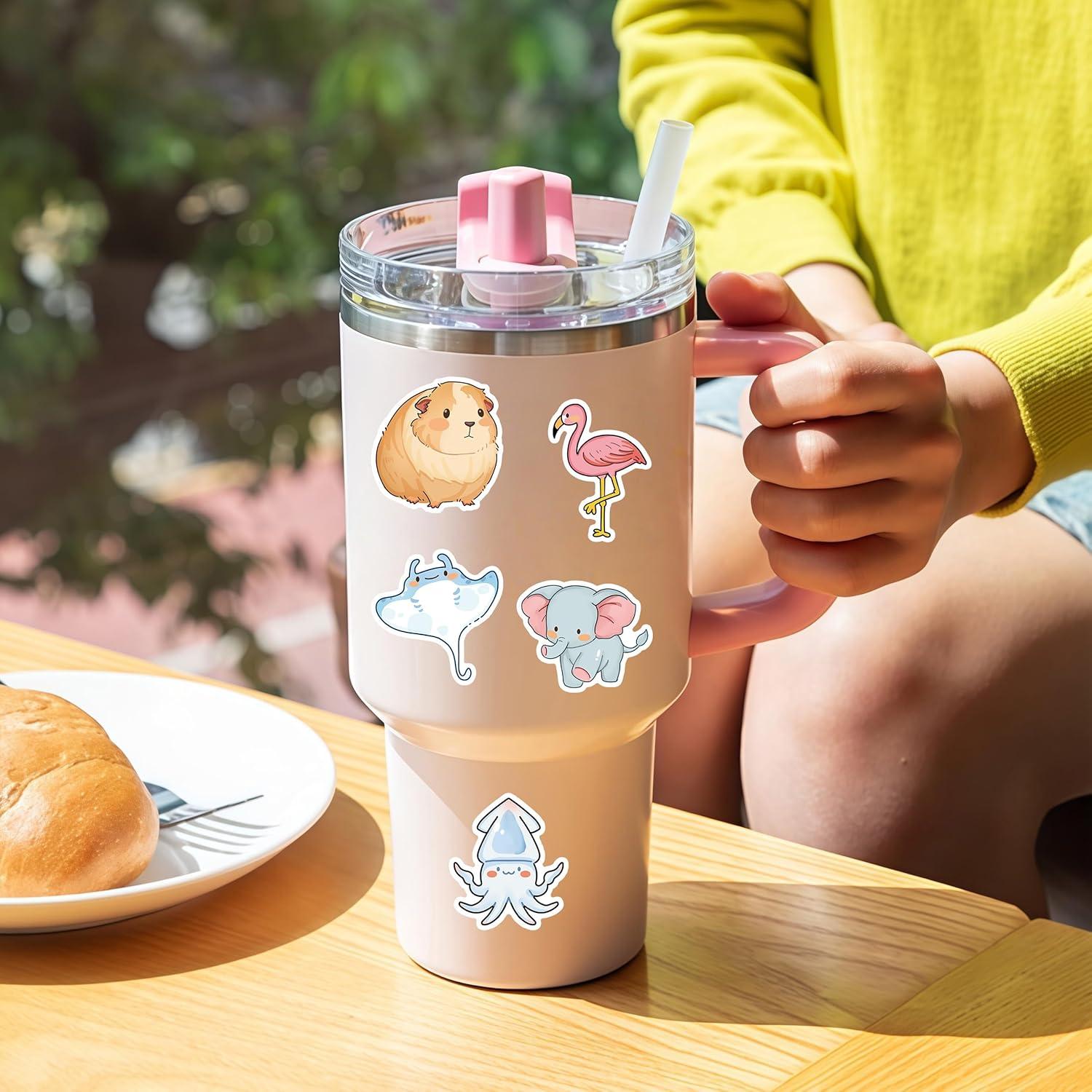 Pegatinas de Animales Pterosauria 100PCS Impermeables Kawaii