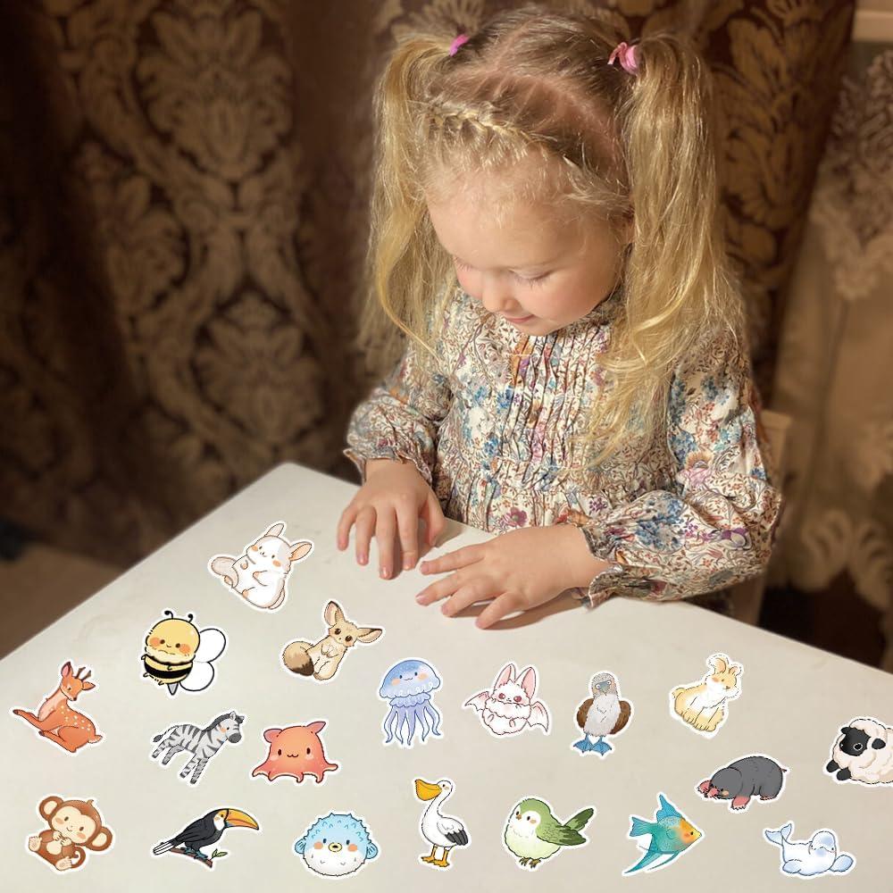 Pegatinas de Animales Pterosauria 100PCS Impermeables Kawaii