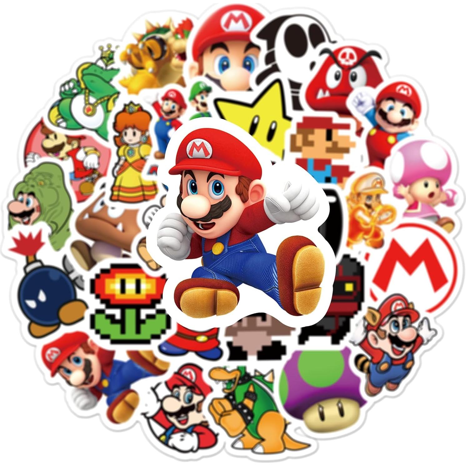 50 Pegatinas de Vinilo Impermeable YONGAI Caricatura