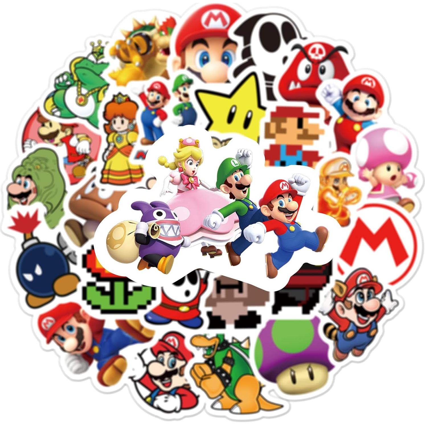 50 Pegatinas de Vinilo Impermeable YONGAI Caricatura