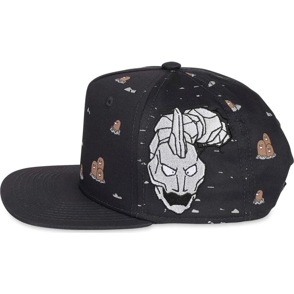 Gorra plana Pokémon Center Diglett y Onix - Talla única