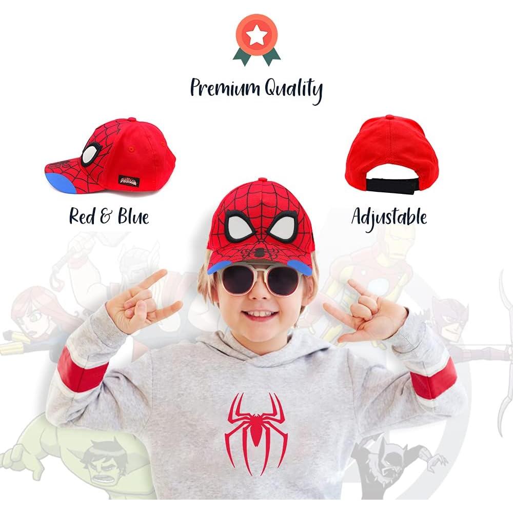 Sombrero 3D Spider-Man Marvel para Niños 3-9 Años