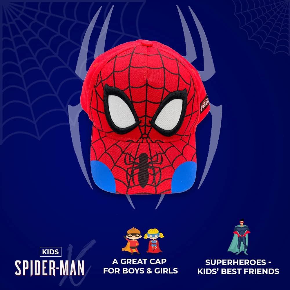 Sombrero 3D Spider-Man Marvel para Niños 3-9 Años