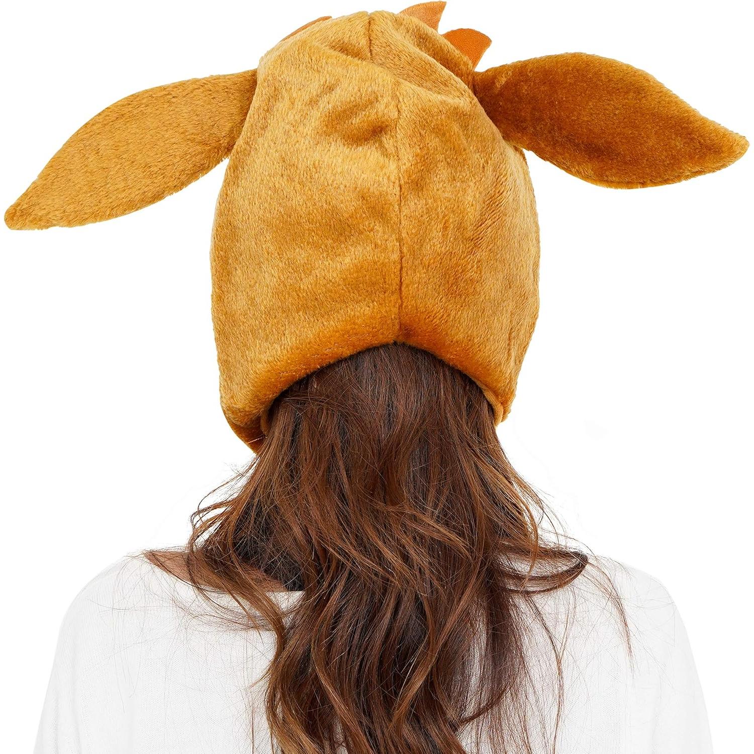 Sombrero Kigurumi Pokémon Eevee SAZAC - Gorro Adulto Suave