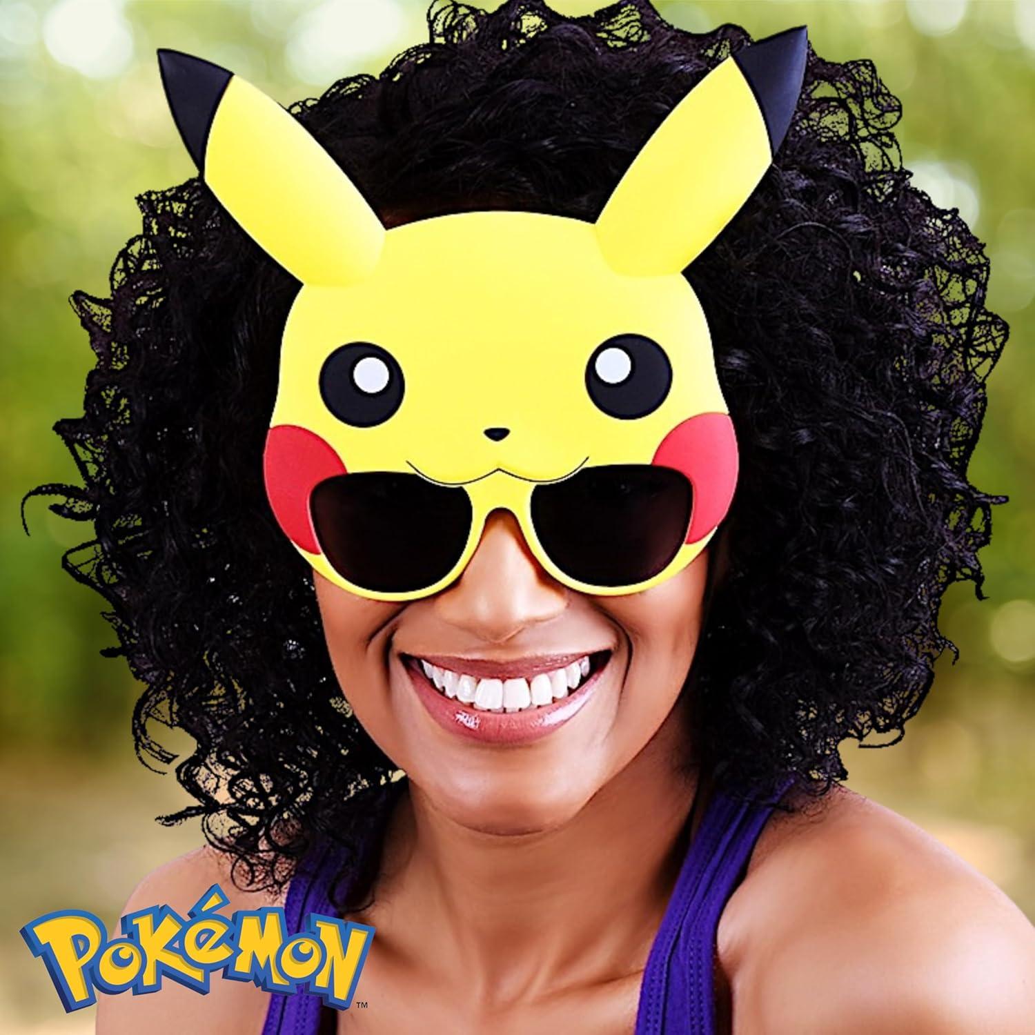 Gafas de sol Pikachu Sun-Staches UV400 para adultos y niños