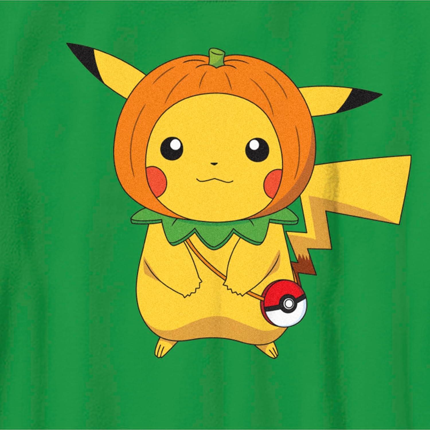 Camiseta Manga Corta Pokemon Sombrero Calabaza Fifth Sun Niños