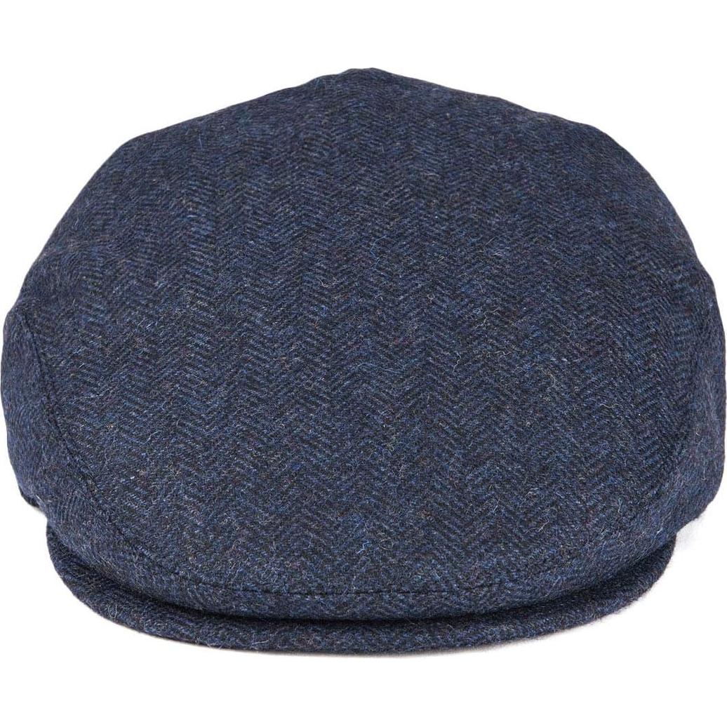 Gorra plana de hombre VOBOOM en espiga de lana 61cm Marino