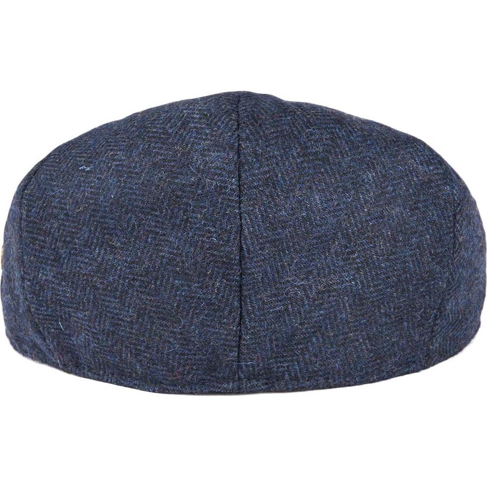 Gorra plana de hombre VOBOOM en espiga de lana 61cm Marino