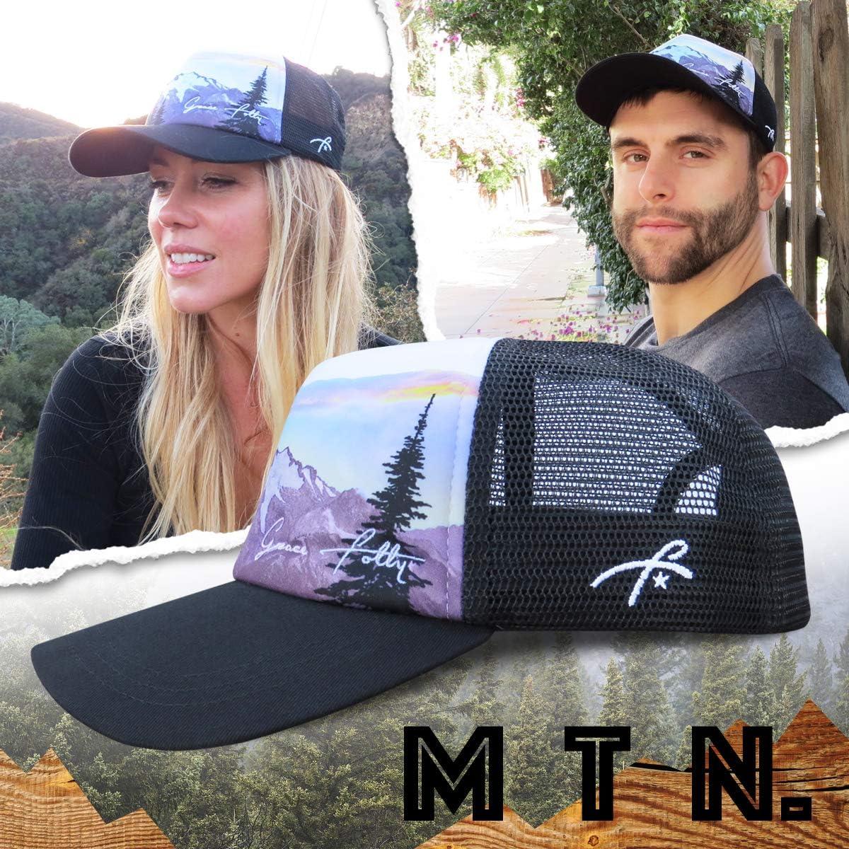 Gorra Trucker de Espuma Grace Folly Unisex Ajustable Montaña