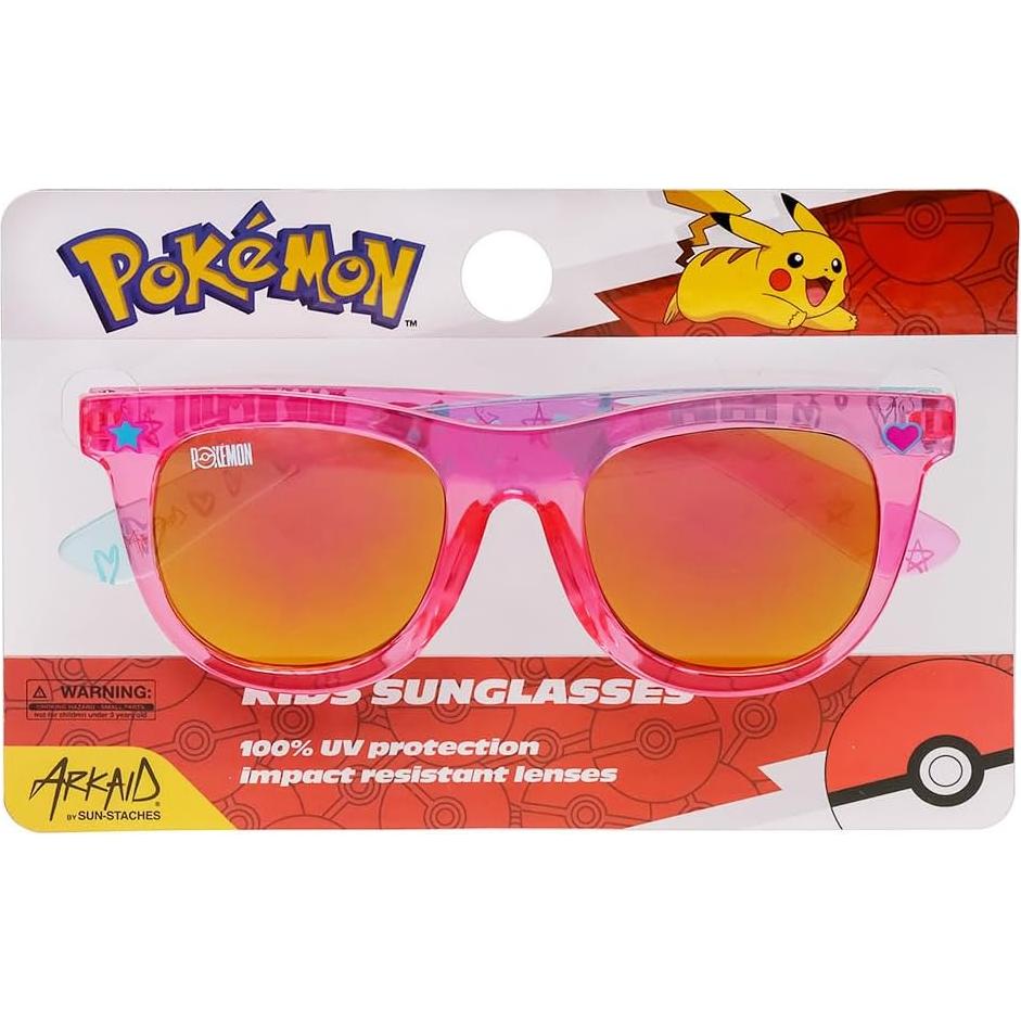 Gafas de sol Arkaid Pokémon para niños Pikachu Eevee UV400
