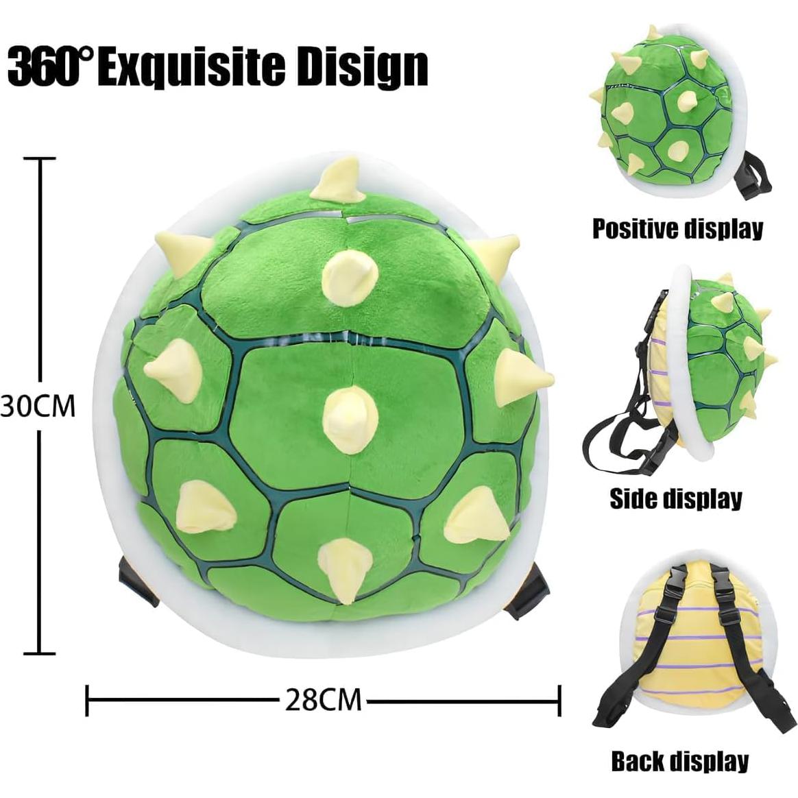 Mochila de Peluche Suave Tortuga ZHYPFF 29 cm Accesorio Disfraz