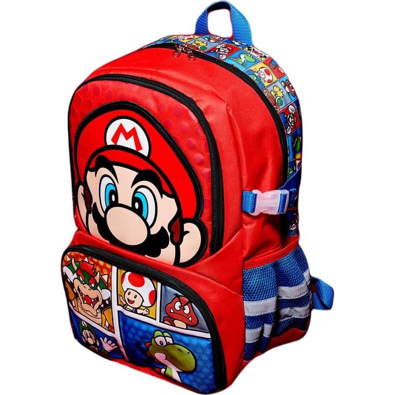 Mochila Deportiva Super Mario Brothers 40.64 cm para Niños