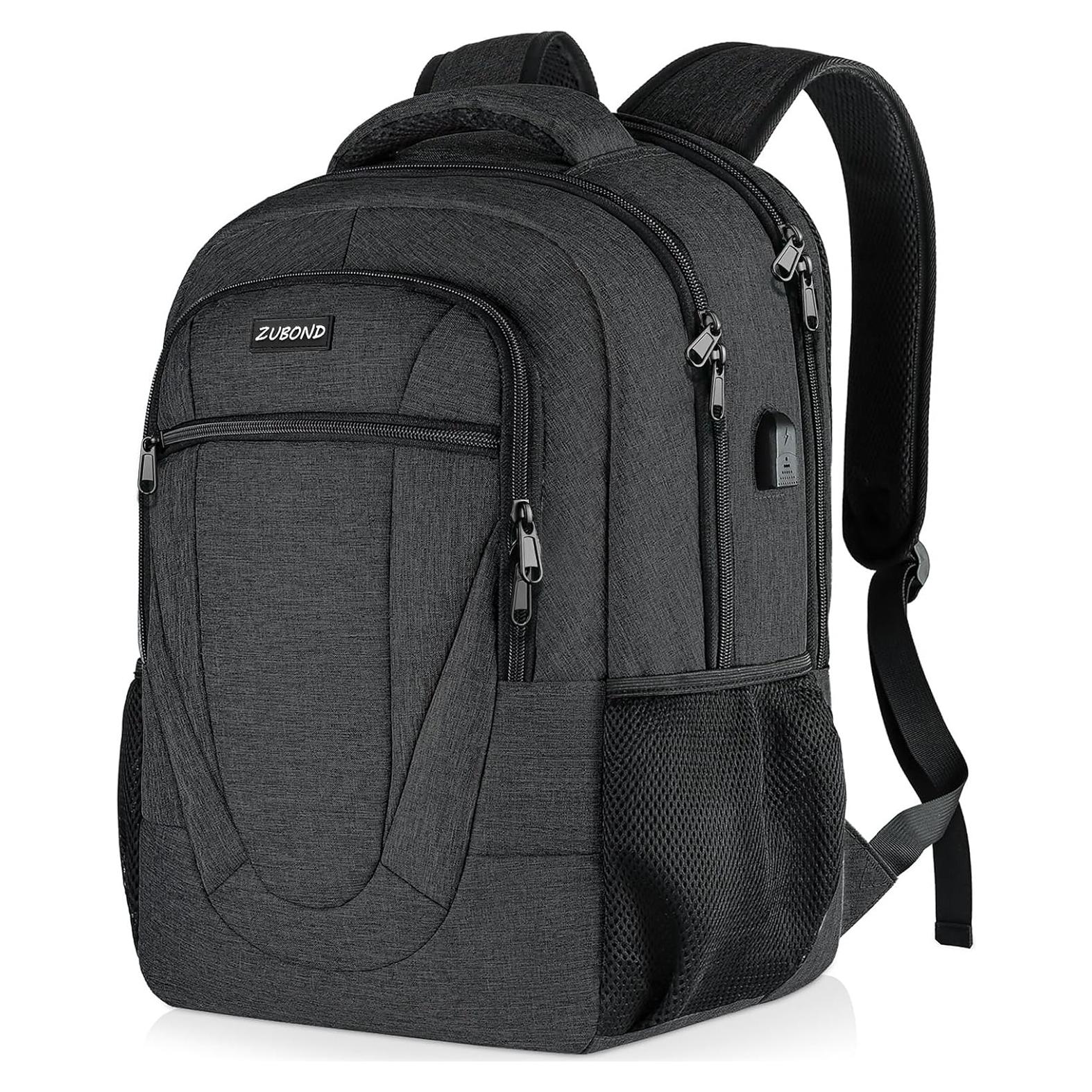 Mochila Escolar y de Viaje USB 15.6" Resistente al Agua