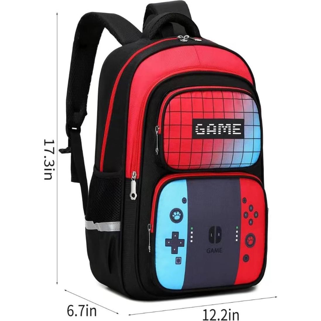 Mochila Escolar 3D Caricatura Dsoplvn 43.18 cm Impermeable