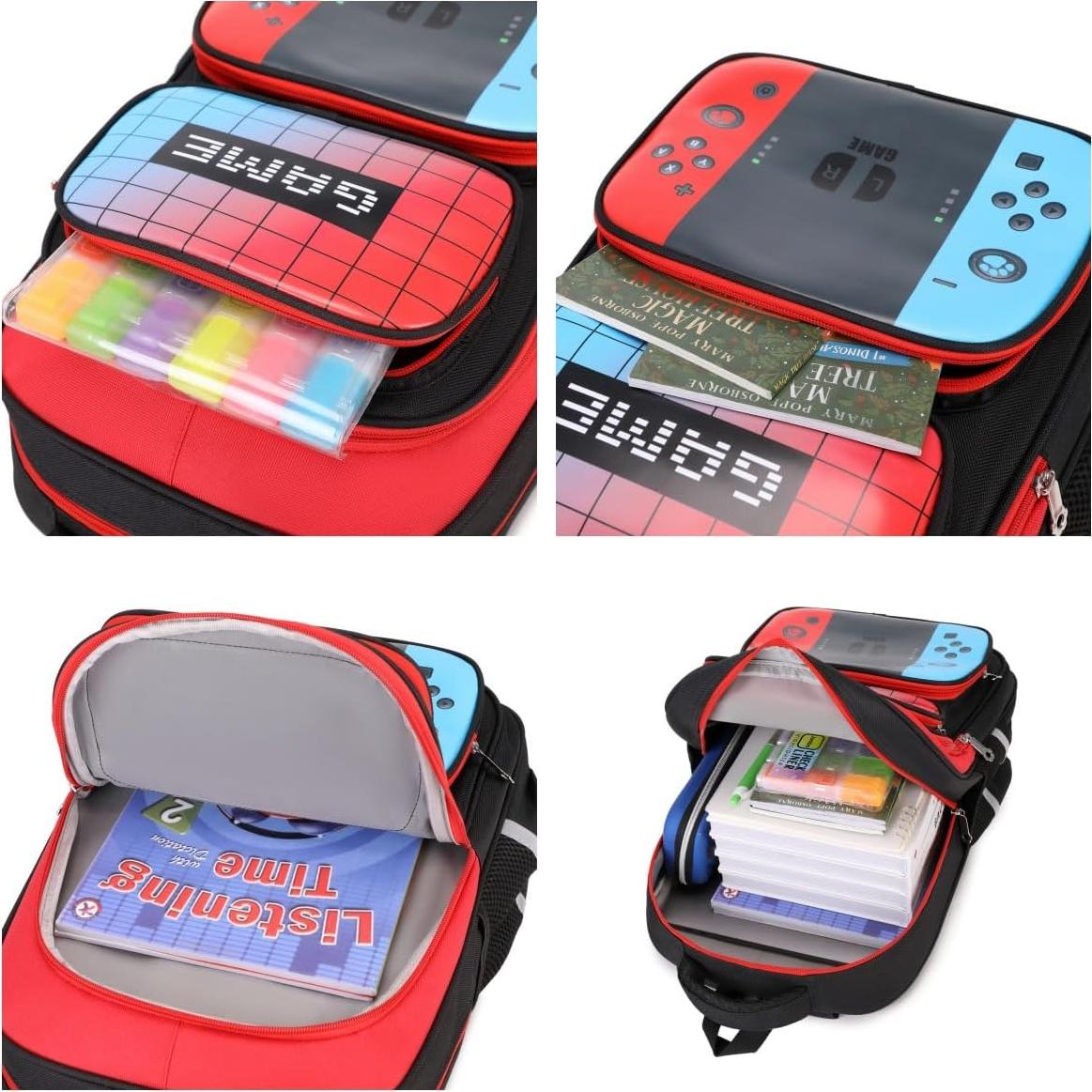 Mochila Escolar 3D Caricatura Dsoplvn 43.18 cm Impermeable