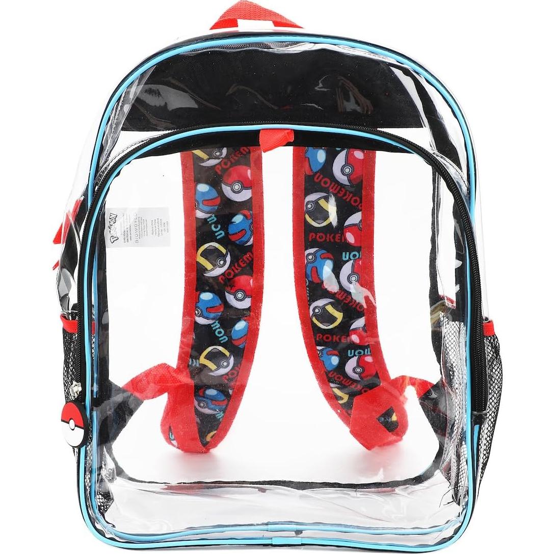 Mochila Bioworld Pokémon Pikachu 16" 3 Piezas con Estuche