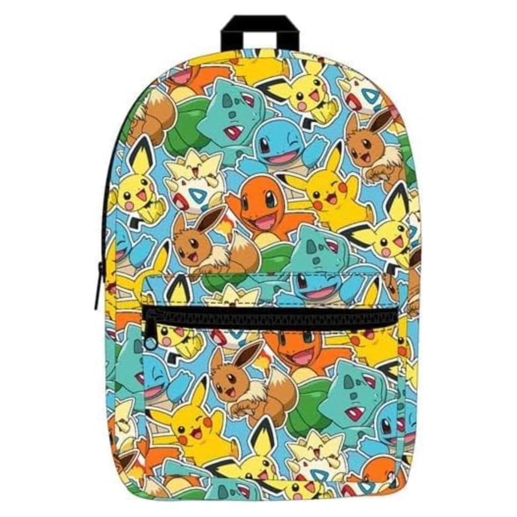 Mochila Grande Bioworld Pokémon 23L Unisex Niños