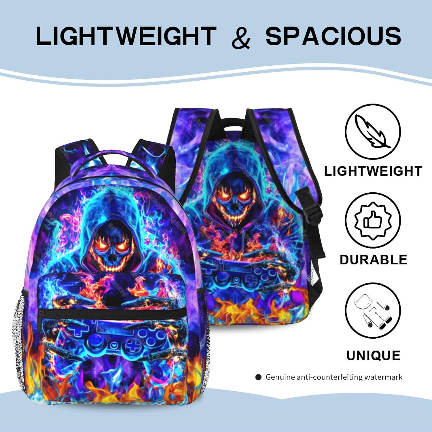 Mochila Escolar Infantil Impermeable 43.9x30.9cm Unisex