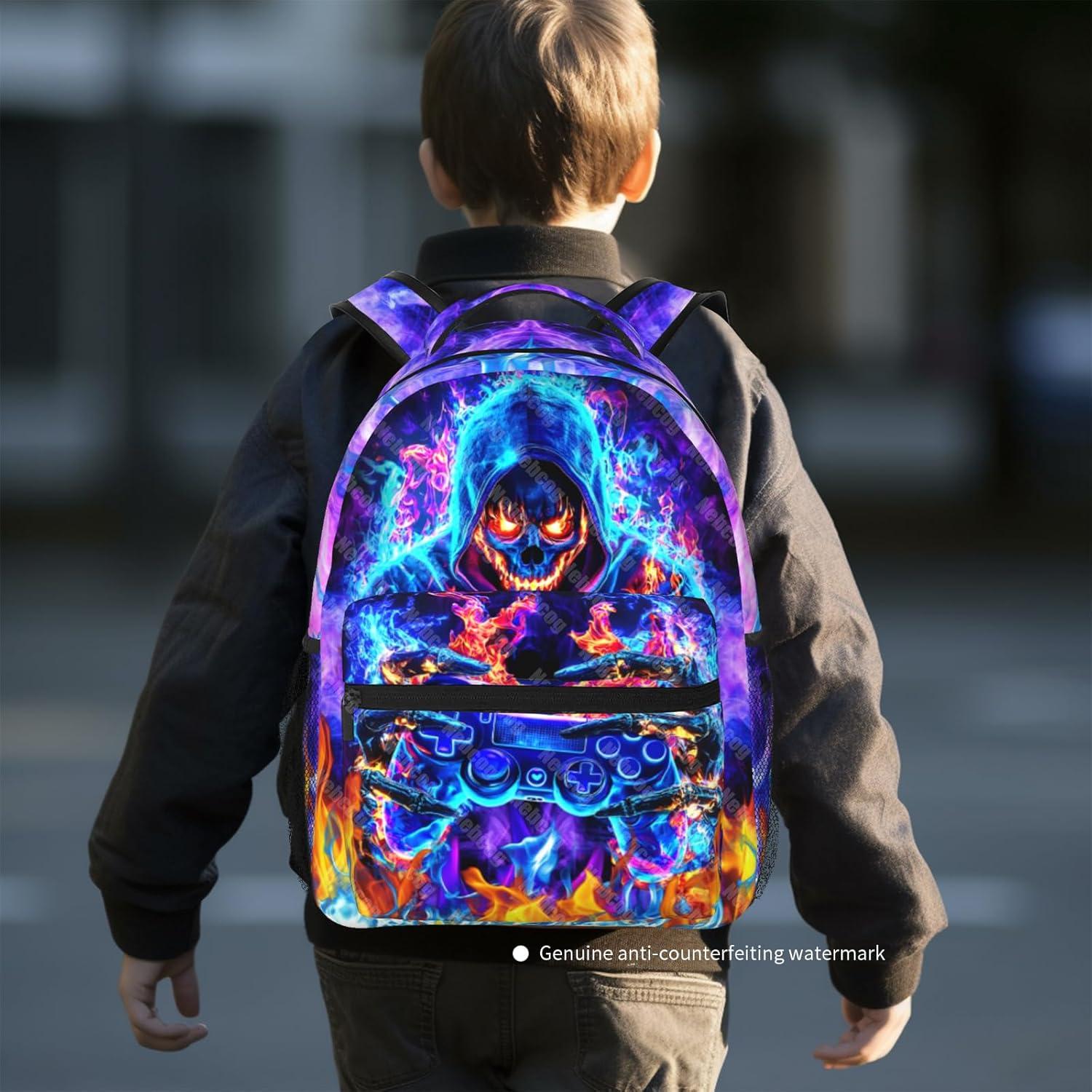 Mochila Escolar Infantil Impermeable 43.9x30.9cm Unisex