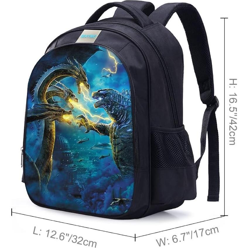 Conjunto de Mochila Escolar MATMO Monster Dragon 3 en 1
