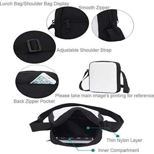 Conjunto de Mochila Escolar MATMO Monster Dragon 3 en 1