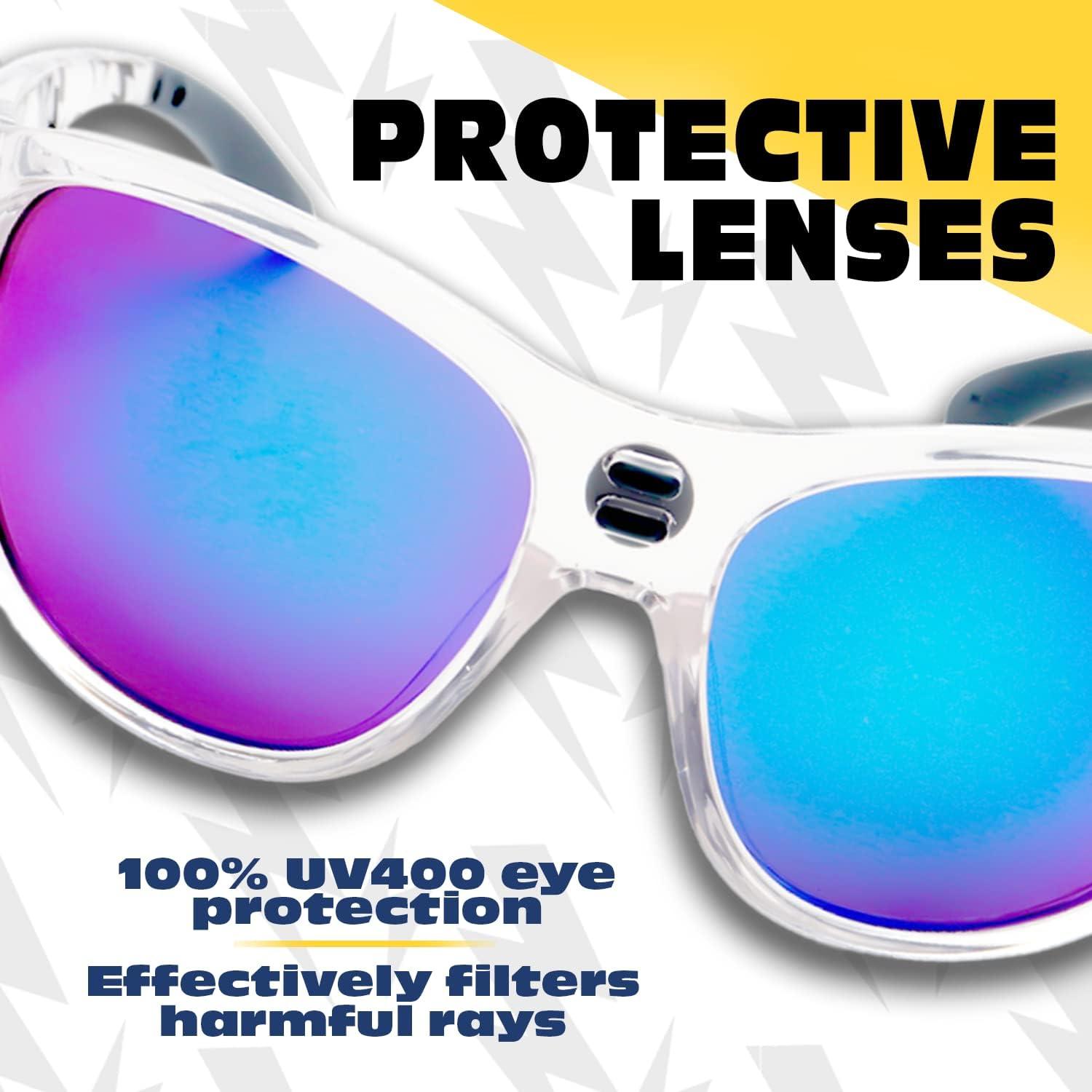 Gafas de sol Pikachu Pokemon UV400 con estuche suave