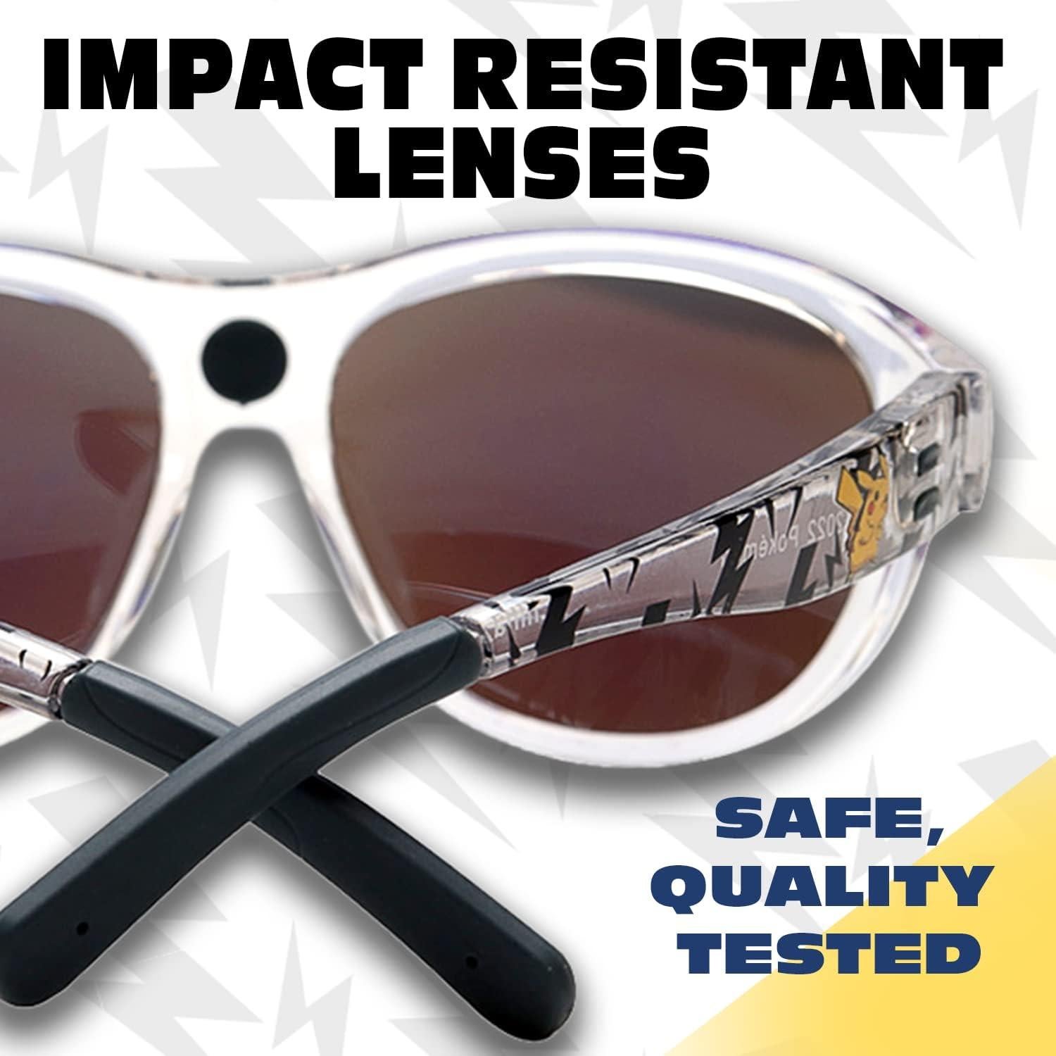 Gafas de sol Pikachu Pokemon UV400 con estuche suave