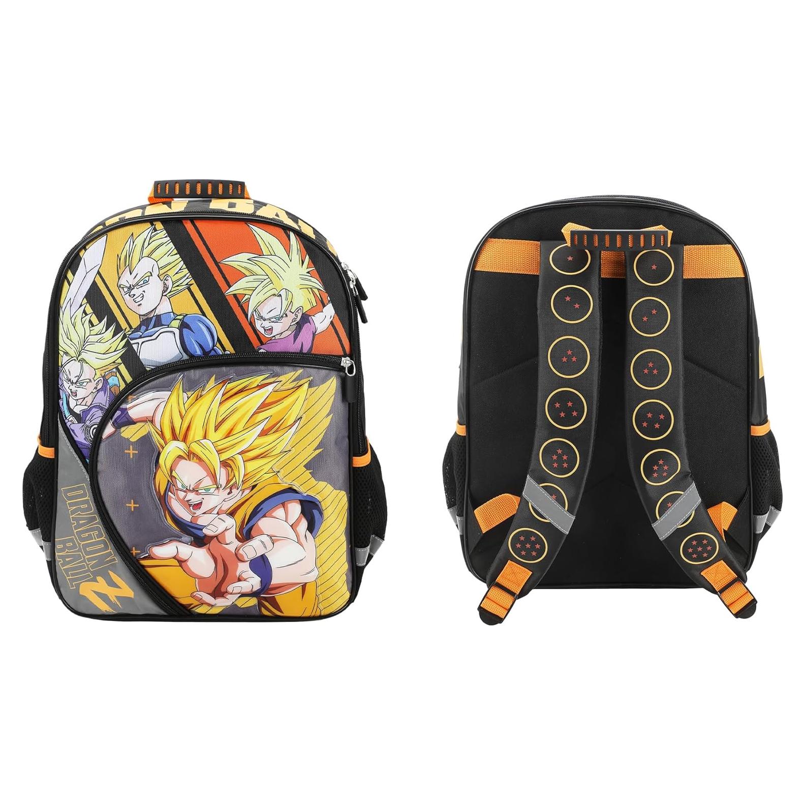 Mochila Dragon Ball Z 16" Goku Super Saiyan para Niños